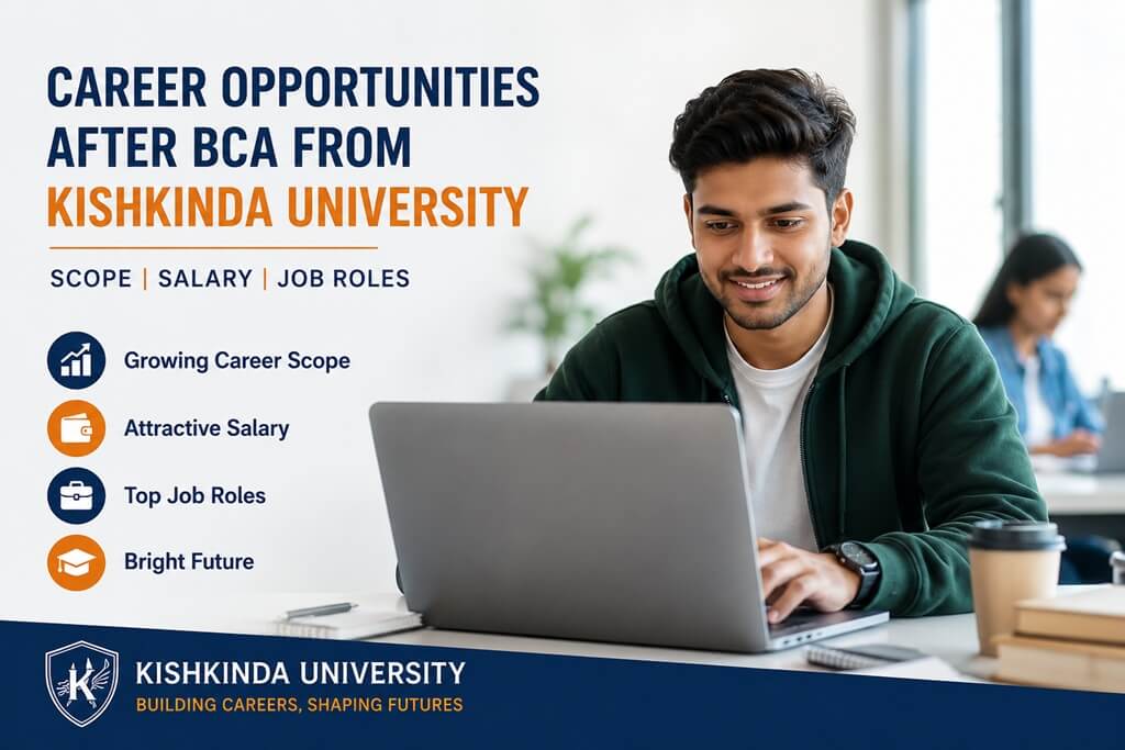 Career Opportunities after BCA from Kishkinda University: Scope, Salary & Job Roles